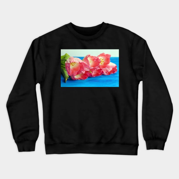 Tulips Crewneck Sweatshirt by ikshvaku